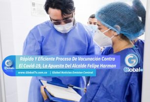 Rápido Y Eficiente Proceso De Vacunación Contra El Covid-19, La Apuesta Del Alcalde Felipe Harman