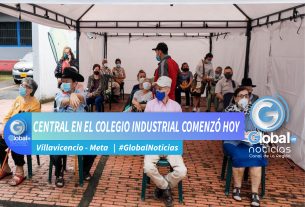 Con Central En El Colegio Industrial Comenzó Hoy En Villavicencio La Vacunación Masiva Y Sin Barreras