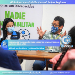 Jornada de vacunación para docentes de Villavicencio mayores de 60 años