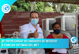 SE ENTREGARÁN 165 UNIDADES DE NEGOCIO A FAMILIAS VÍCTIMAS DEL META